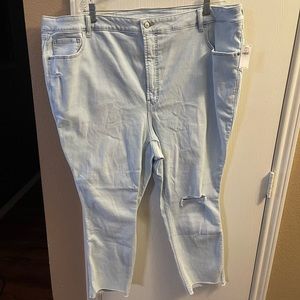 Old Navy Extra High Rise Rockstar Super Skinny Jeans Size 28 NWT